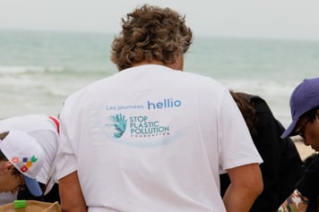 journée plage- t-shirt stop plastic pollution