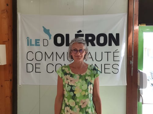 Marie-Josée Villautreix, maire de Saint-Trojan les Bains et vice-présidente de la Communauté de Communes