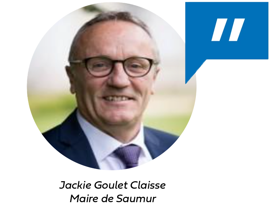 Quote Jackie Goulet Claisse - maire saumur