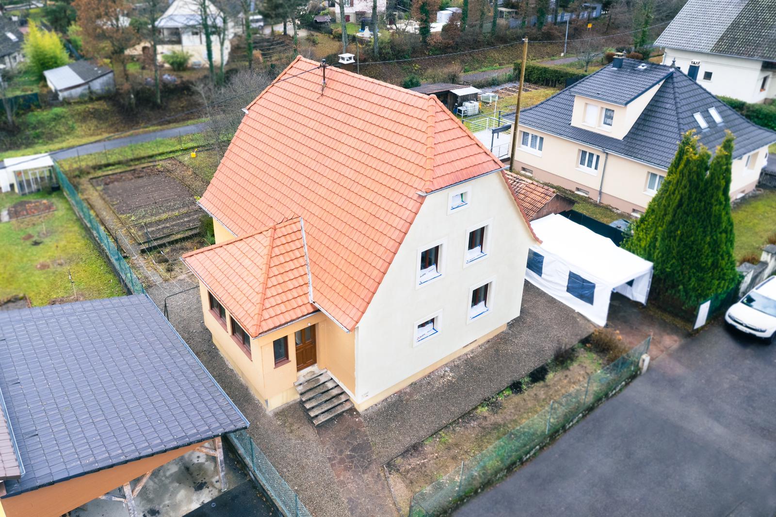 Hellio contribue au financement d'une maison en Alsace, qui passe de la classe énergétique G à A.