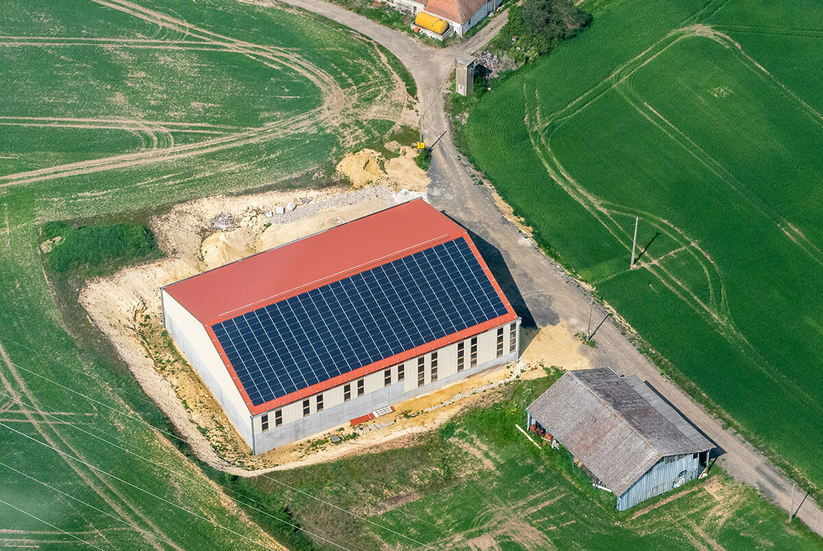 hangar photovoltaïque