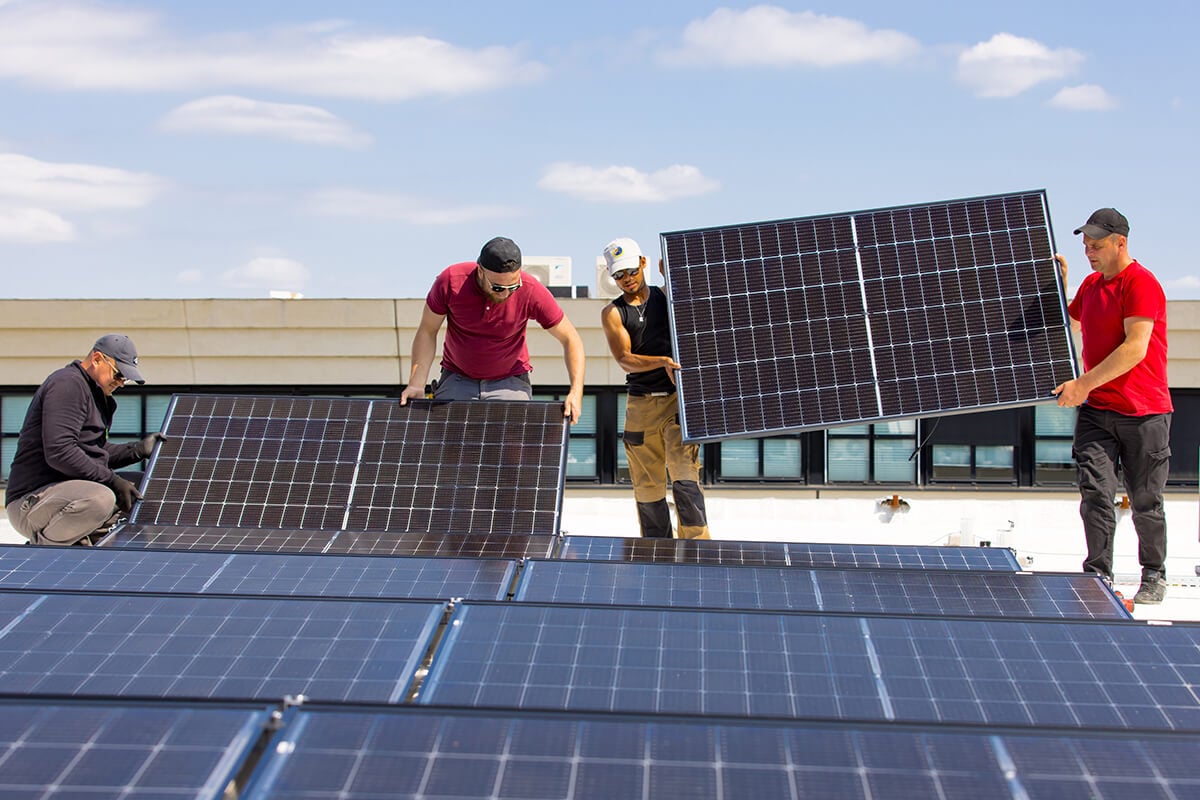 panneau solaire pour un professionnel