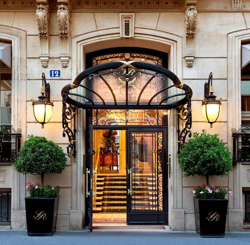 Le San Régis, hôtel 5 étoiles situé en plein coeur de Paris