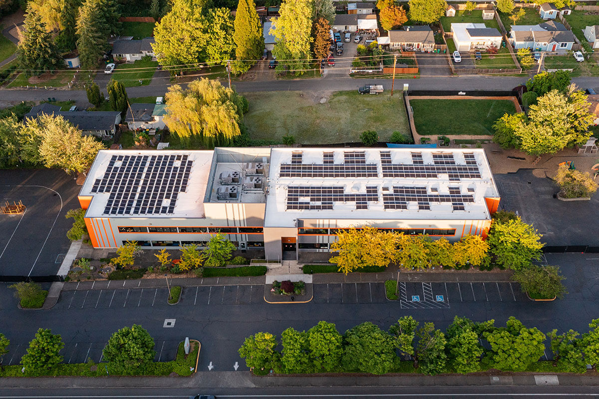 Panneaux solaires en collectivité