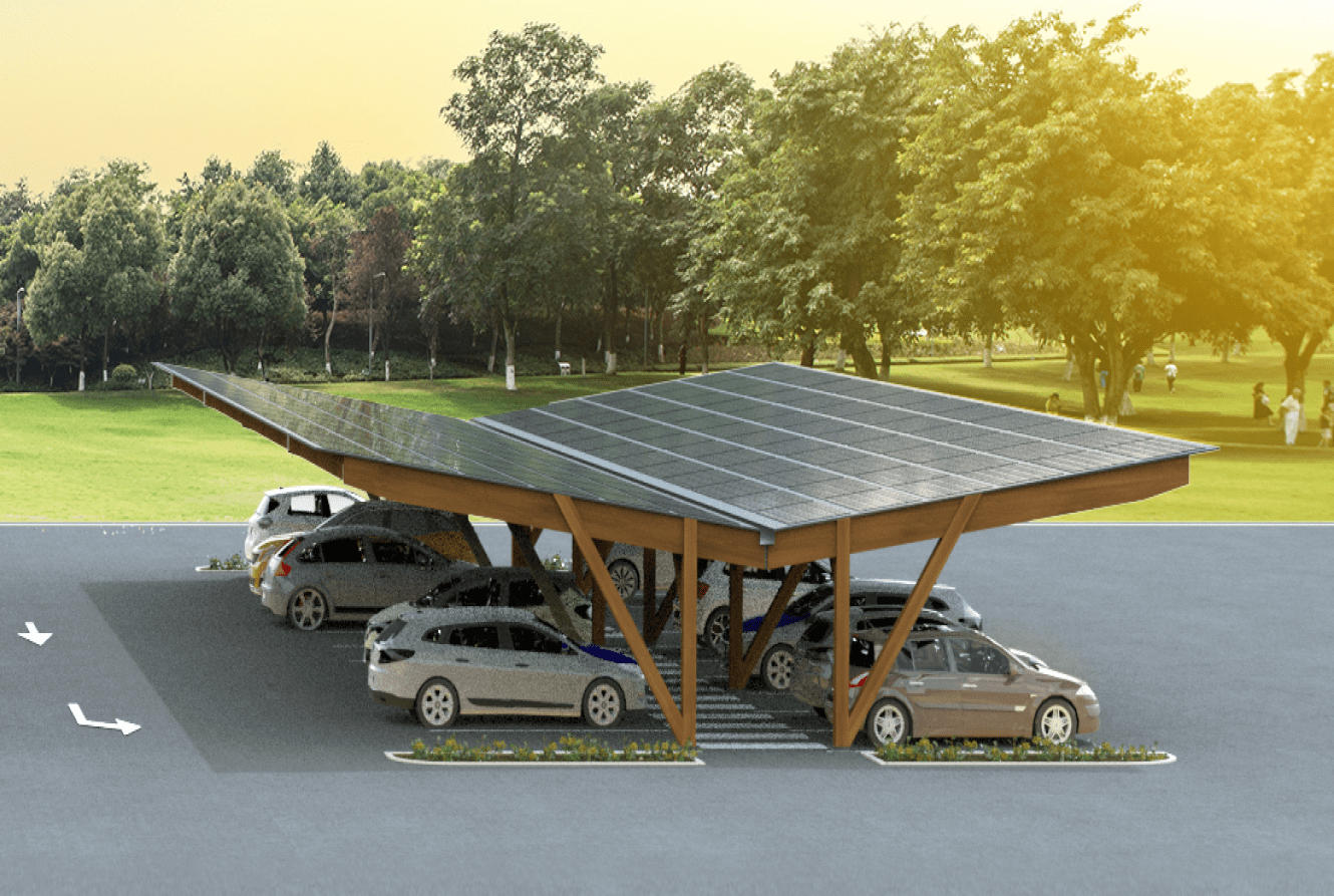 ombriere pivolta en y